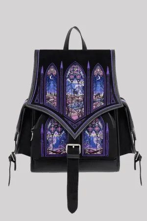 Restyle Northern Lights Backpack - Gothic Cathedral Bag