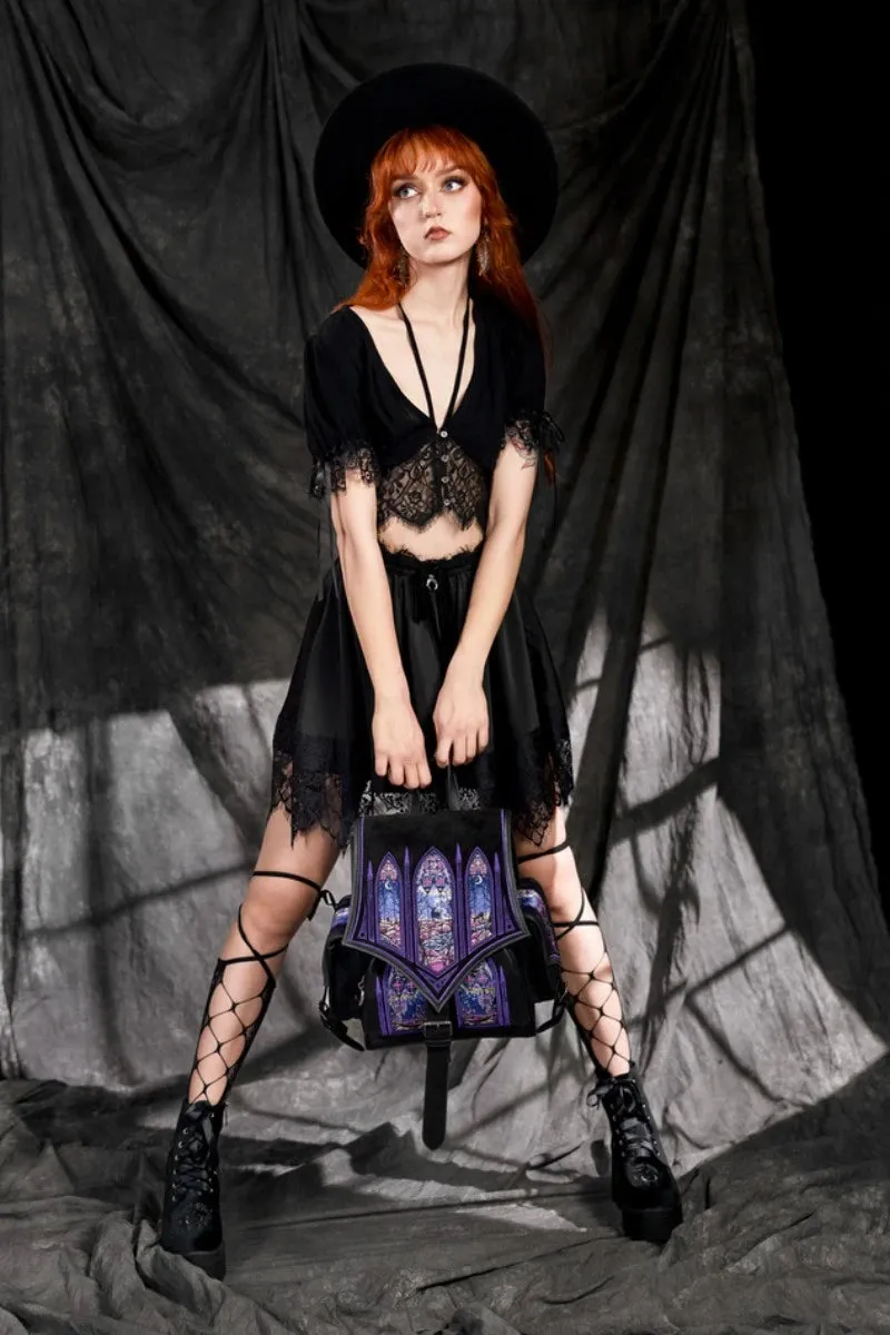 Restyle Northern Lights Backpack - Gothic Cathedral Bag