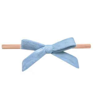 Ribbon Nylon Bow - Robin