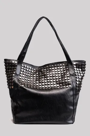 Ro Rox Aurora Studded Shoulder Bag Tote
