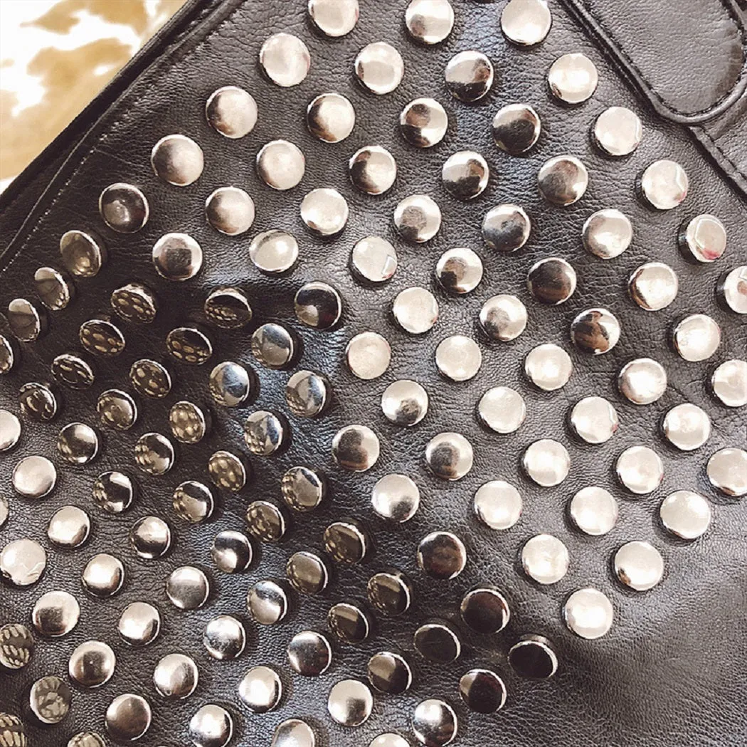 Ro Rox Aurora Studded Shoulder Bag Tote