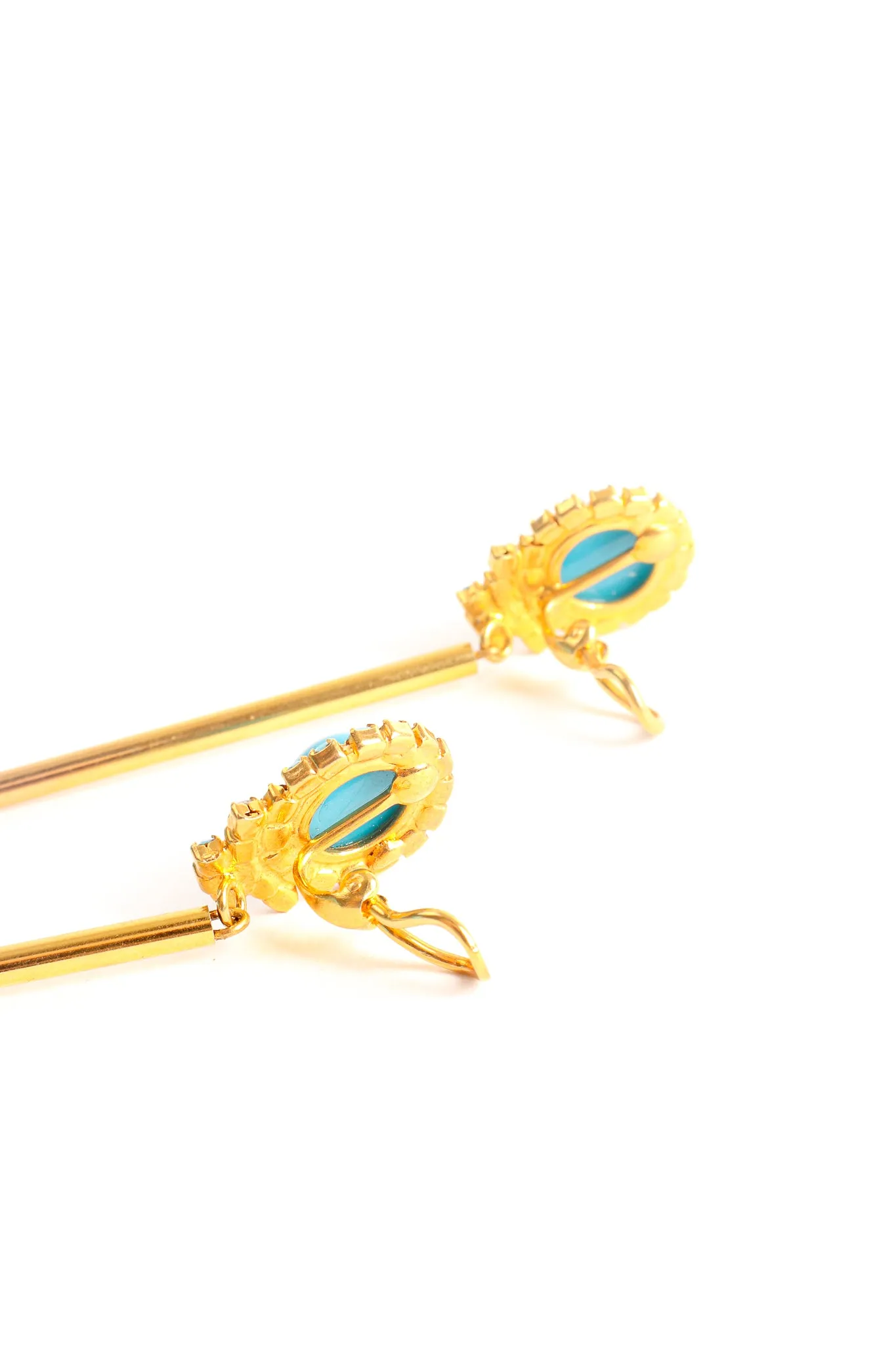 Rod Ball Drop Earrings