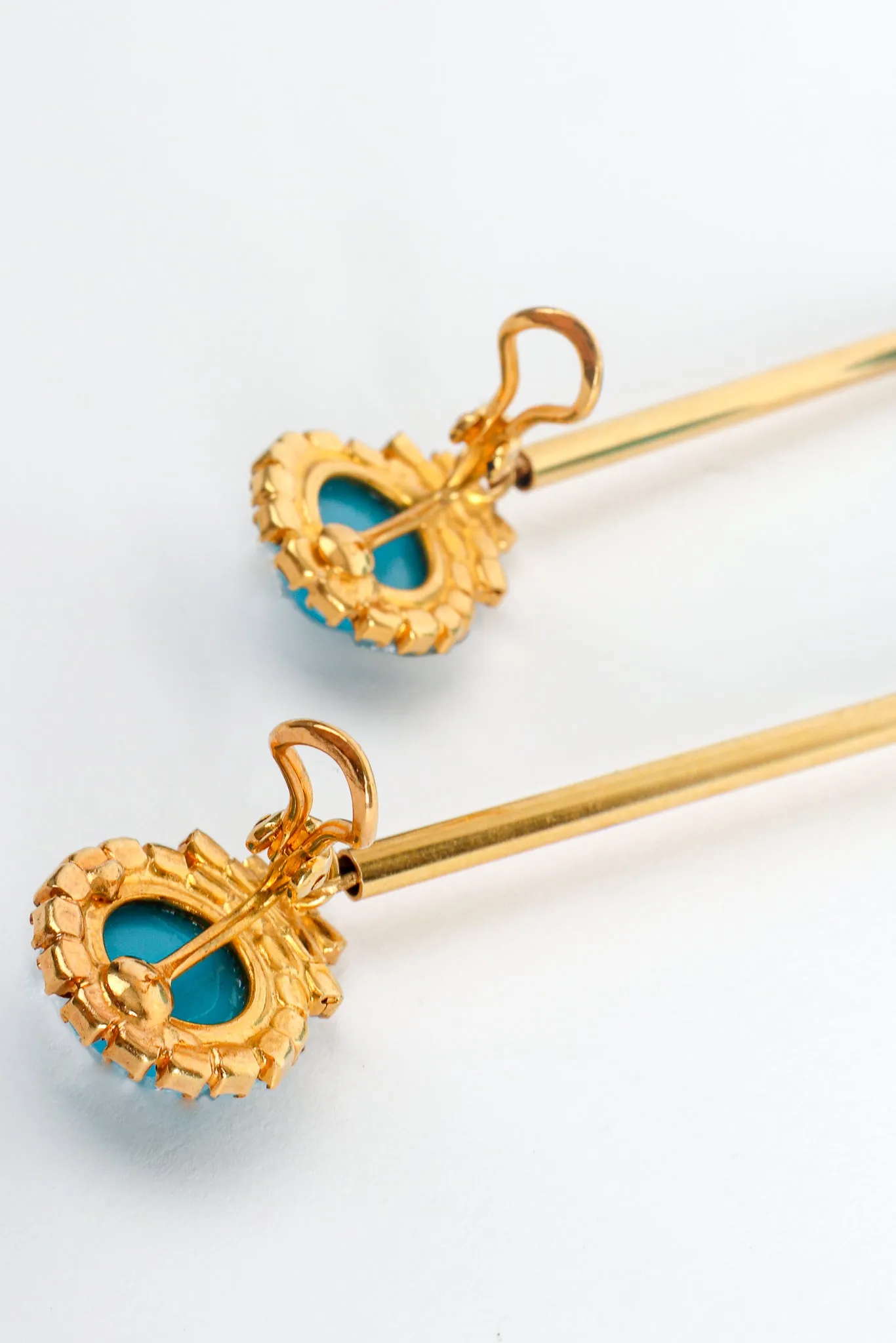 Rod Ball Drop Earrings