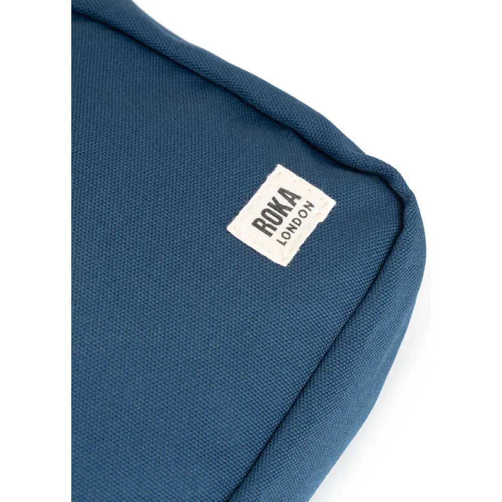 Roka Bond Recycled Canvas Deep Blue Bag
