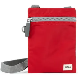 Roka Chelsea Recycled Nylon Cranberry Bag