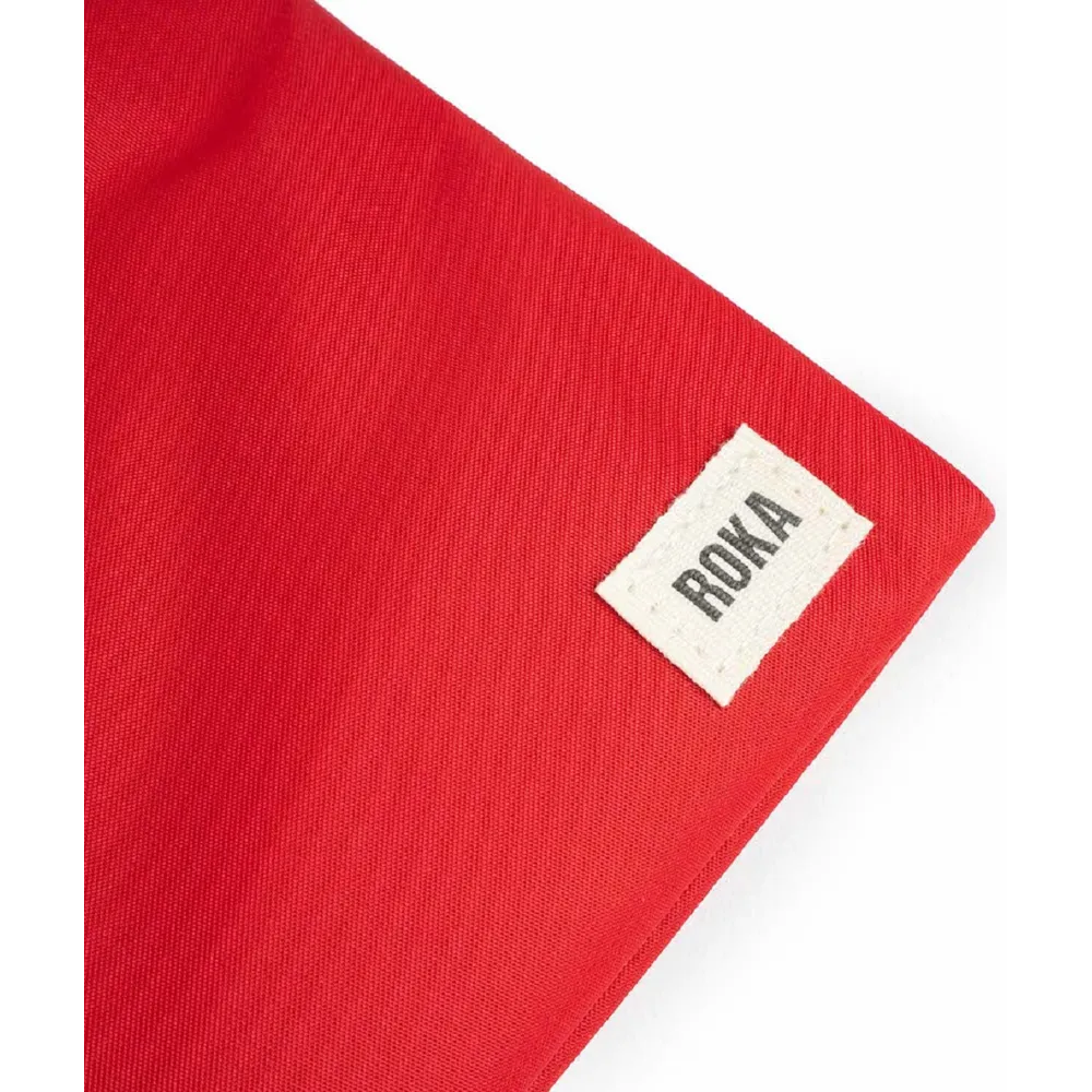 Roka Chelsea Recycled Nylon Cranberry Bag