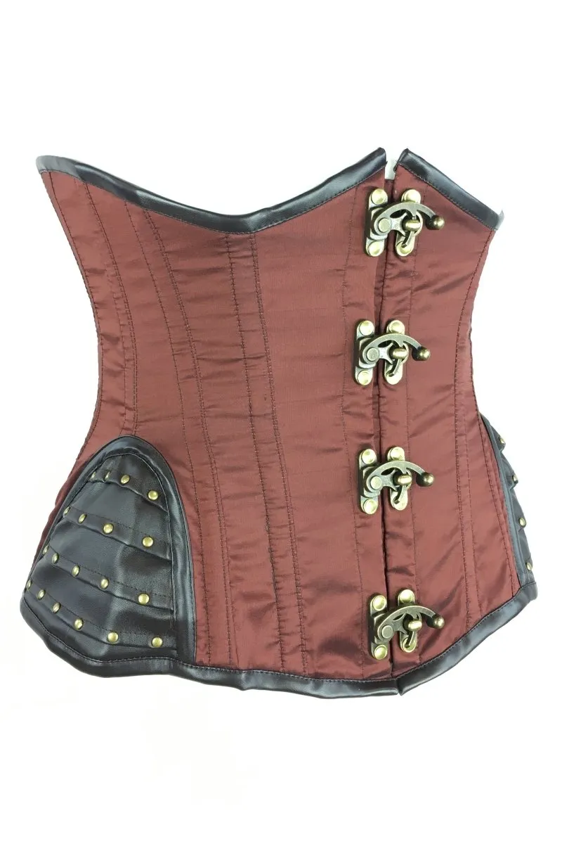 Ron Steampunk Satin Underbust Corset