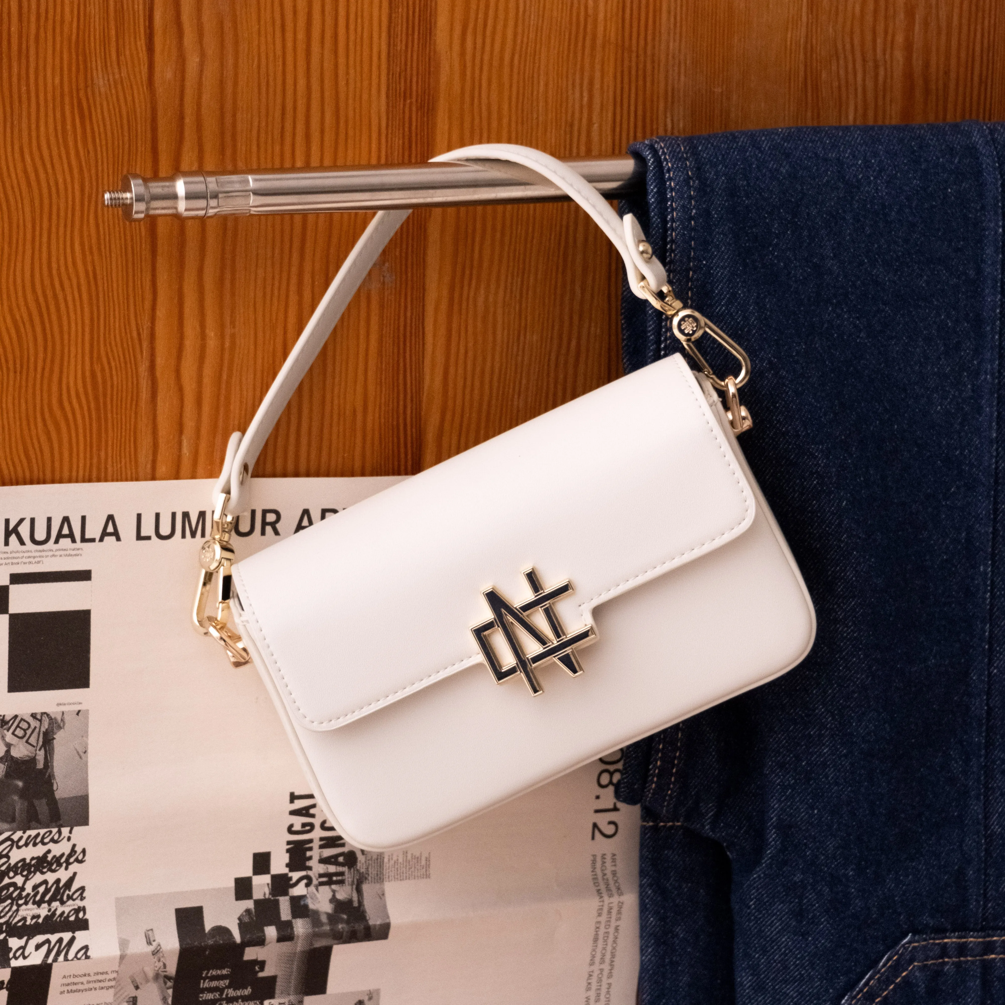 Rosalie Monogram Shoulder Bag