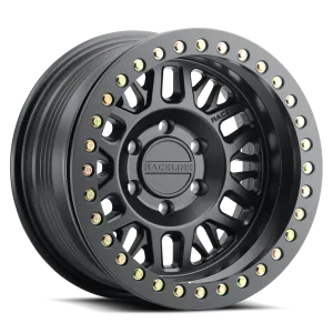 RT951B Ryno Cast Beadlock - Satin Black w/ Black Beadlock Ring