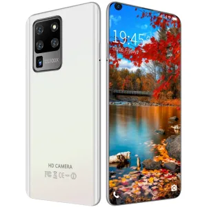 S30U Plus Mobile Phone 6.7-inch High-definition Large-screen 2 16GB Smartphone white_U.S. plug