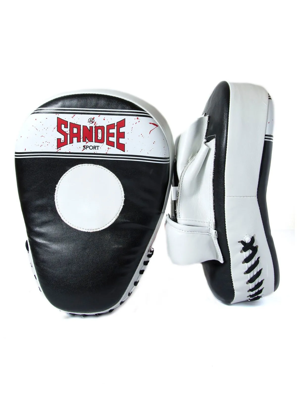 Sandee Sport Synthetic Leather Curved Focus Mitts