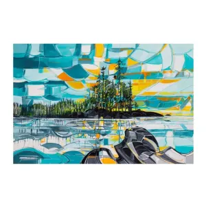 Saturna Island Art Greeting Card