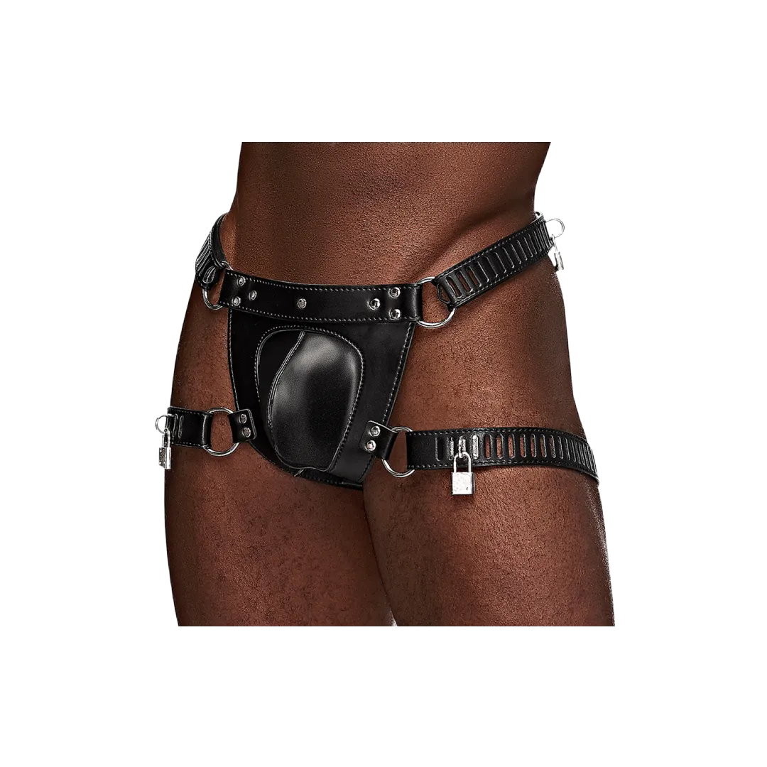 Scorpio Leather Short Black