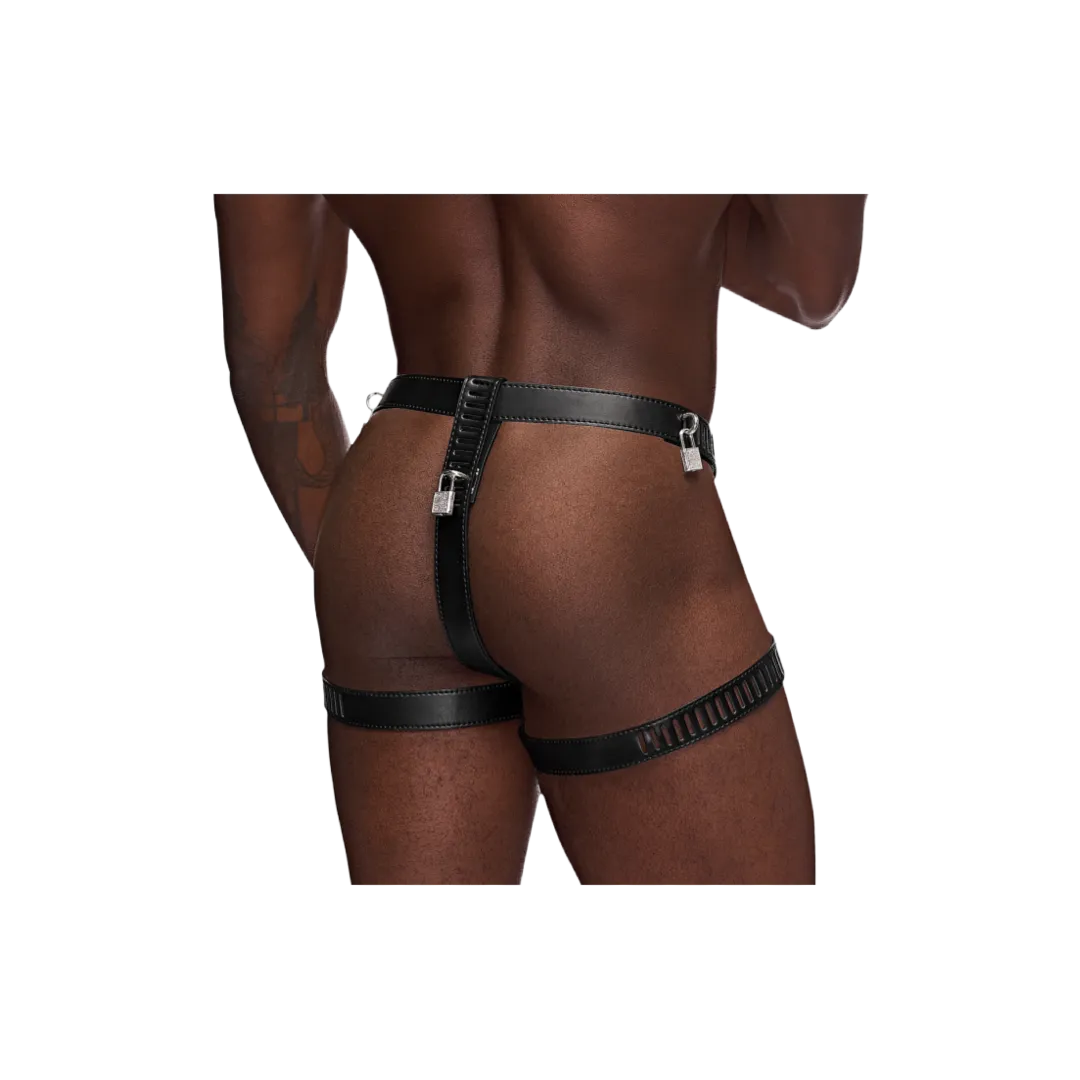 Scorpio Leather Short Black