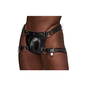 Scorpio Leather Short Black