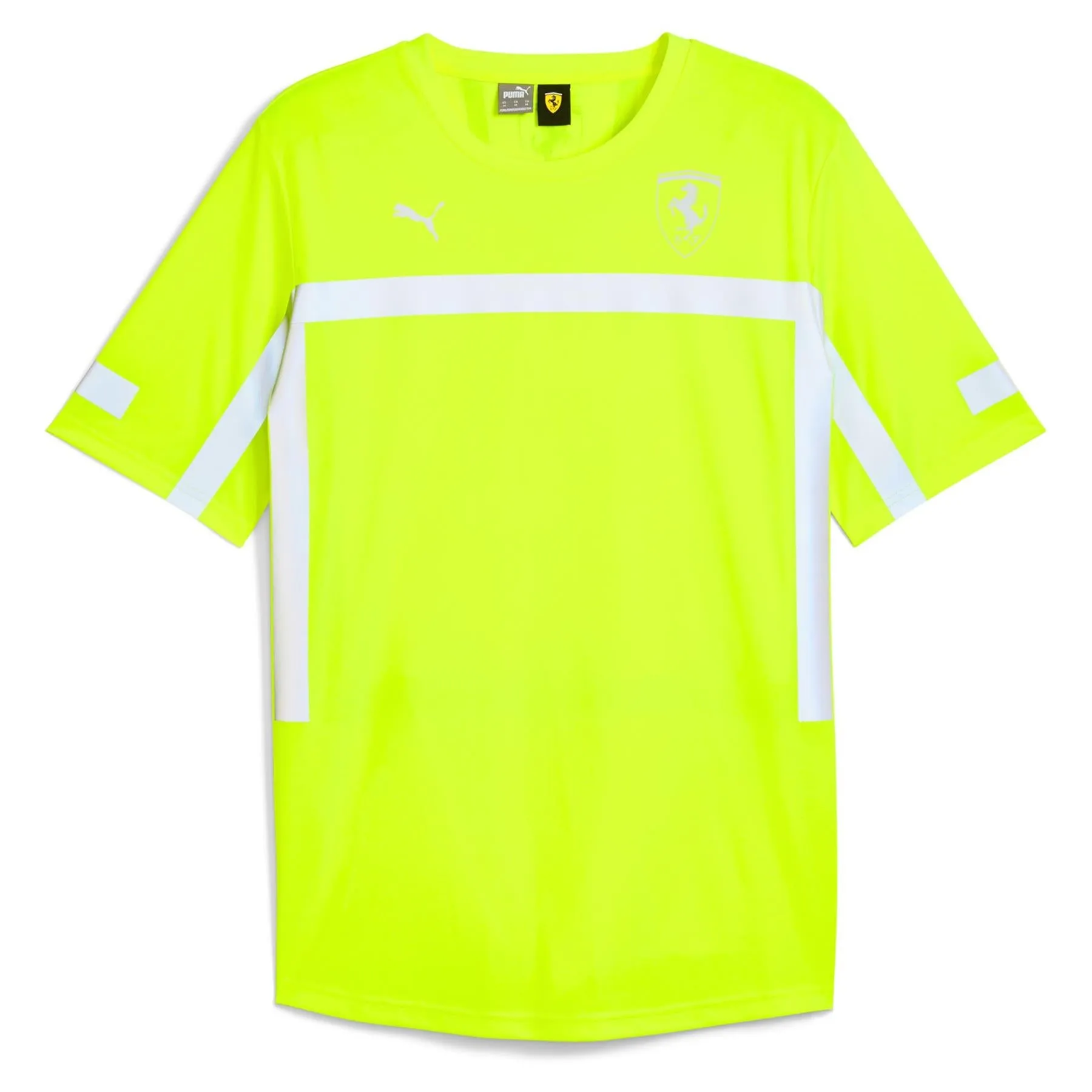 Scuderia Ferrari F1 Men's Set Up T-Shirt | Bright Yellow | 2024