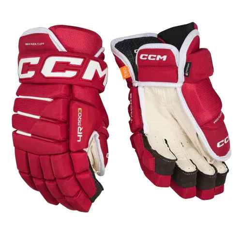 Senior 4-Roll Pro3 Hockey Gloves - 2024