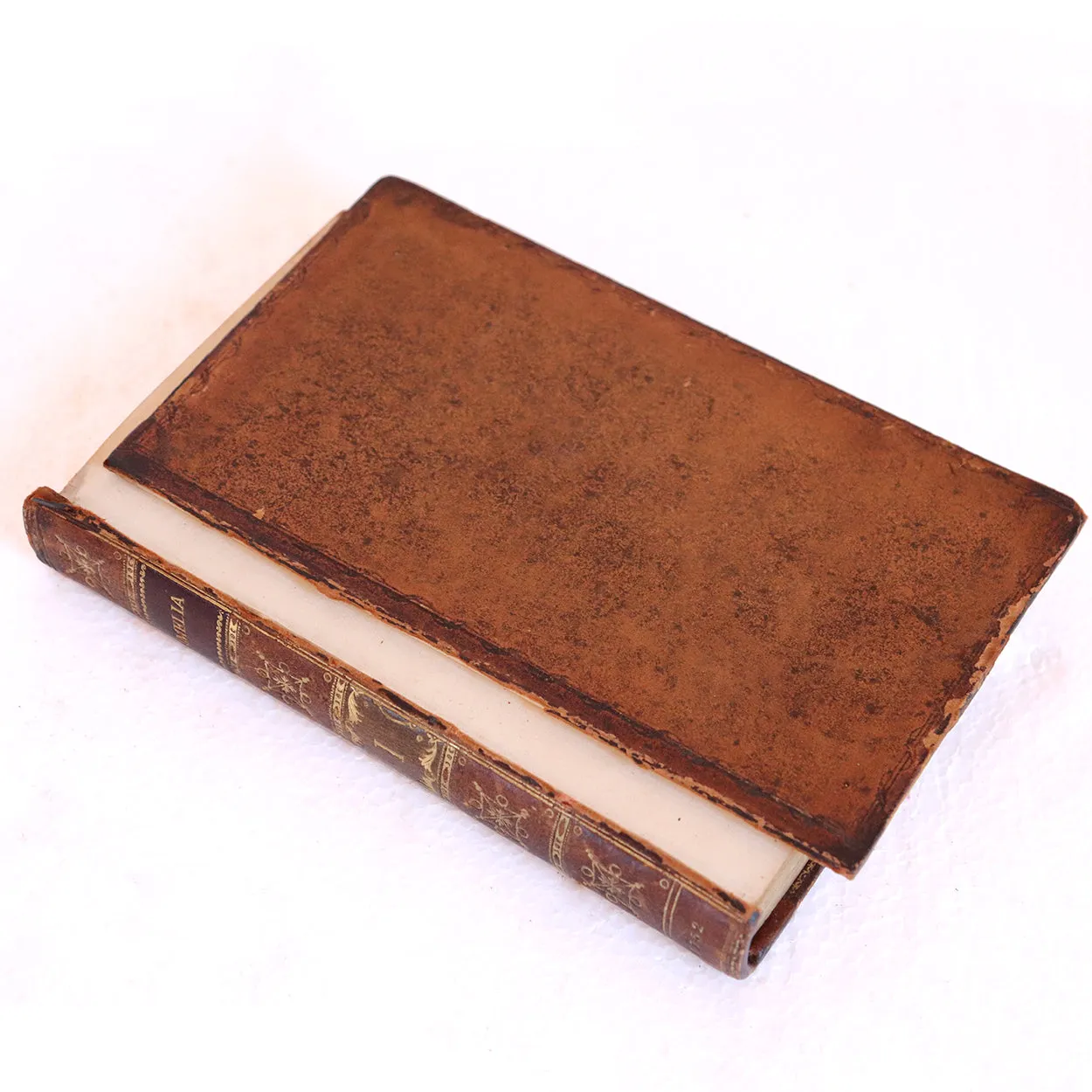 Set of Four Leather Books: Amelia by Henry Fielding Esq.