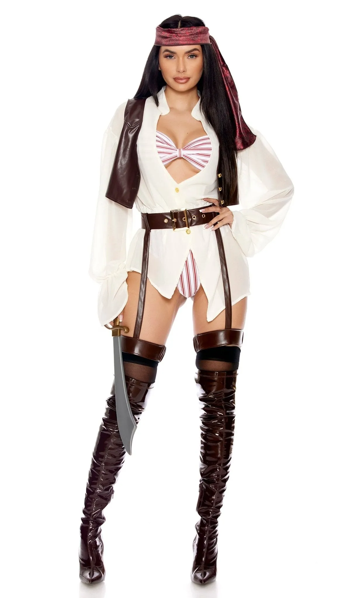 Sexy Caribbean Pirate Halloween Costume