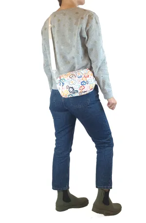Shuh colourful flower print cross body bag