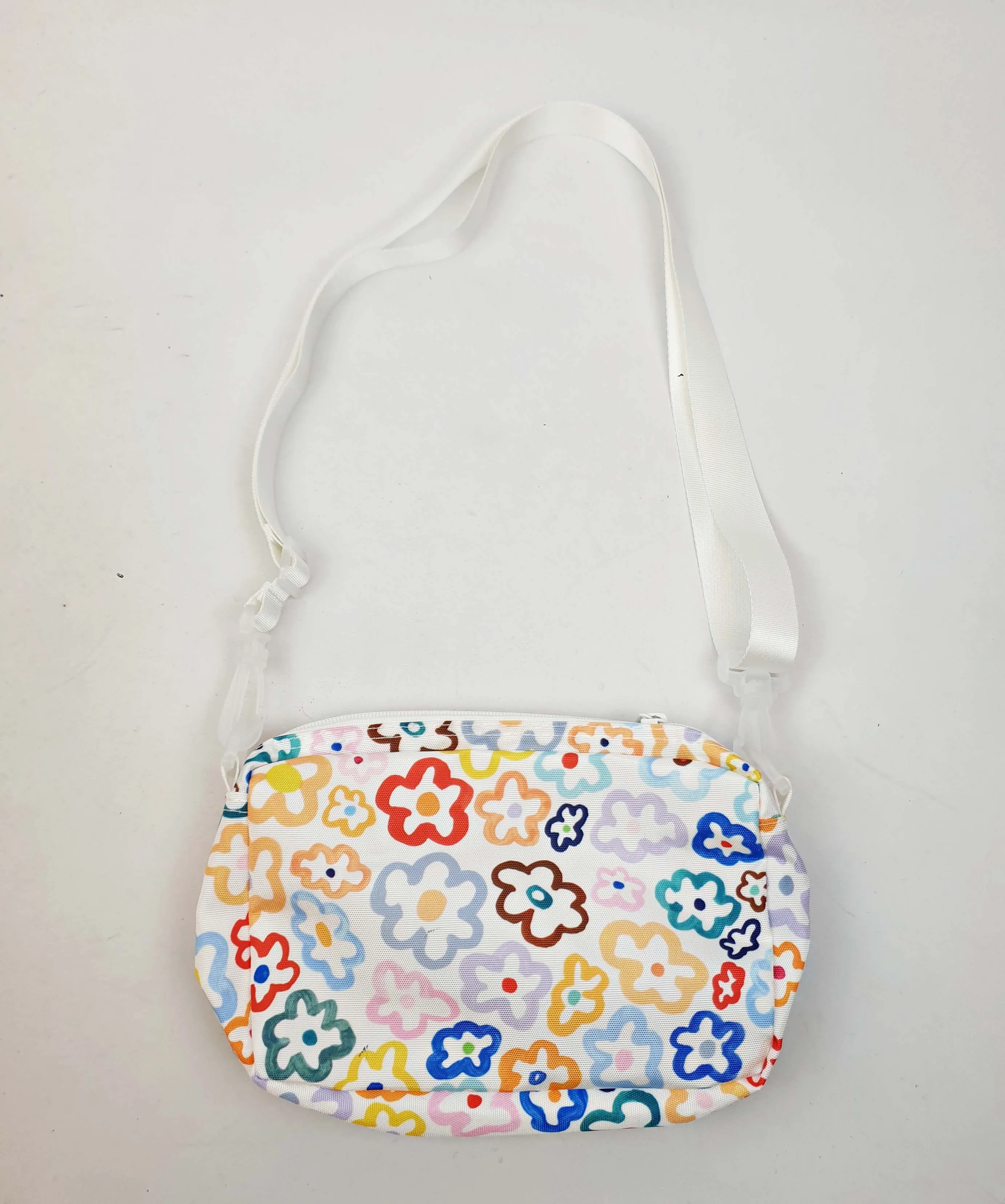 Shuh colourful flower print cross body bag
