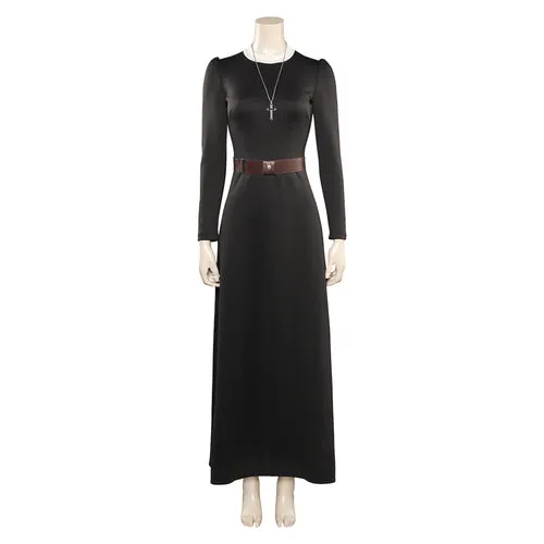 Sister Irene Black Dress Cosplay Costume