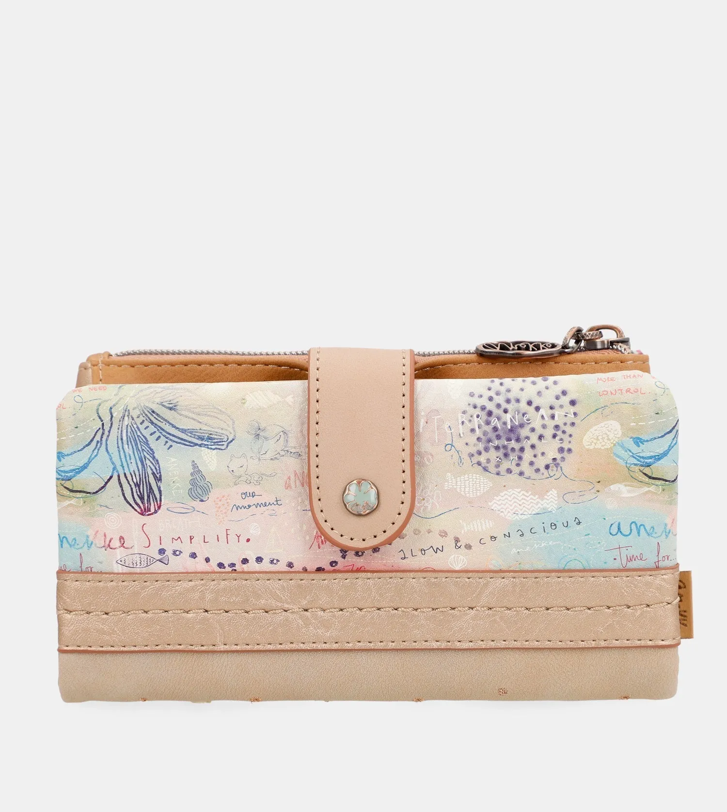 Slow Life Large flexible wallet