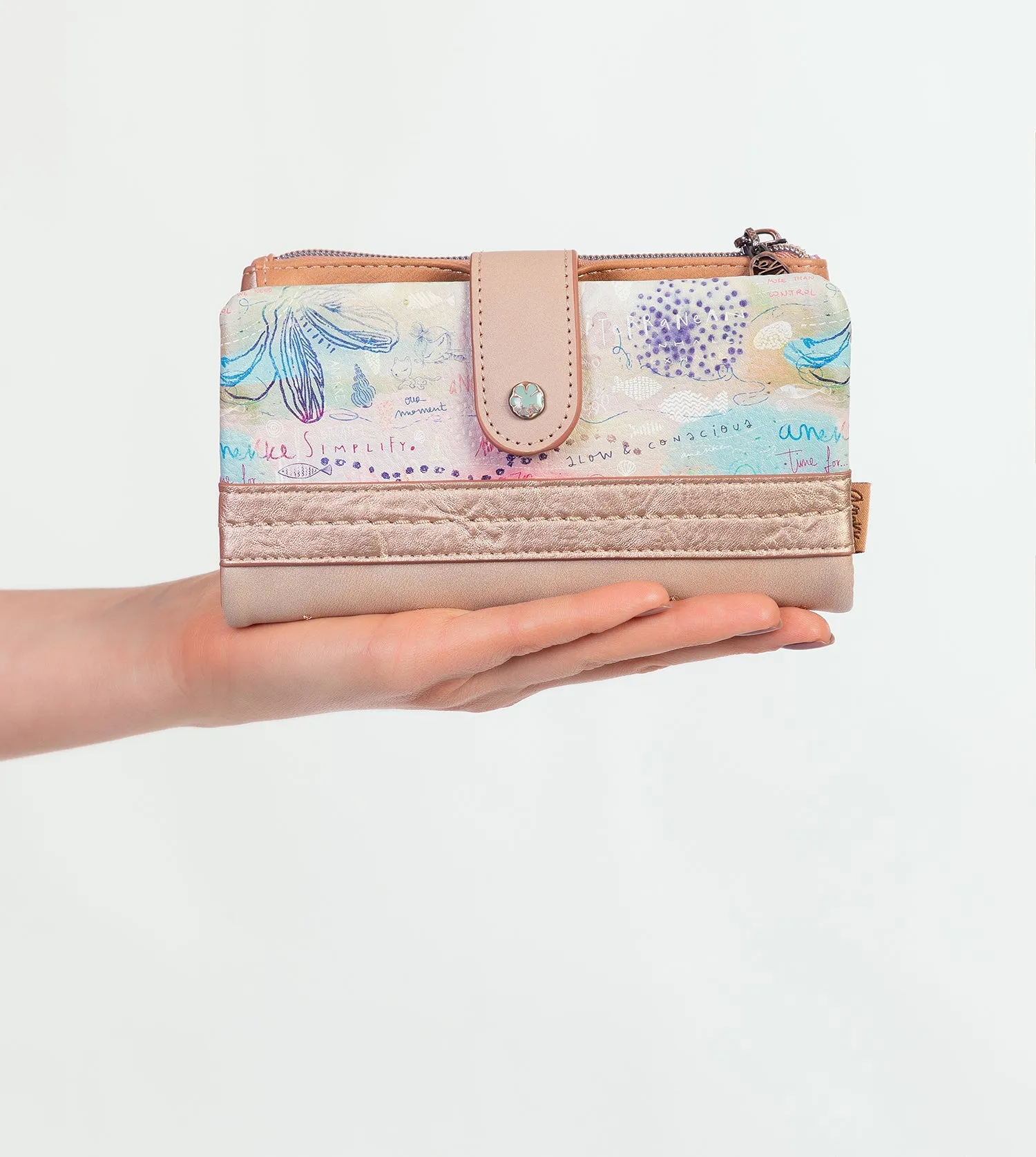 Slow Life Large flexible wallet