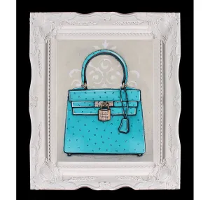 Small Limited Edition Hermès Kelly Ocean Dream Giclée