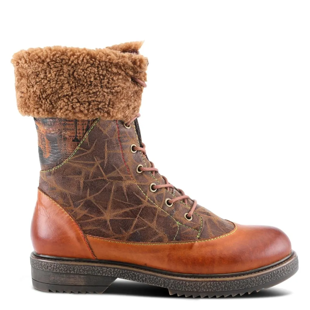 Spring Step Shoes L'Artiste Leather Mid Calf Boots