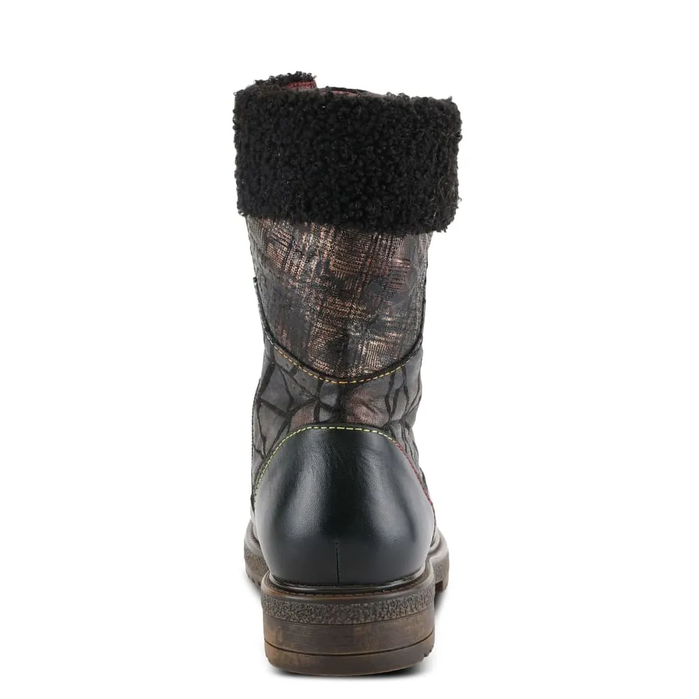 Spring Step Shoes L'Artiste Leather Mid Calf Boots