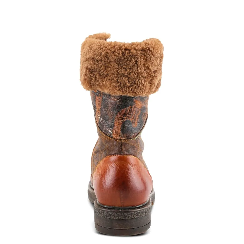 Spring Step Shoes L'Artiste Leather Mid Calf Boots