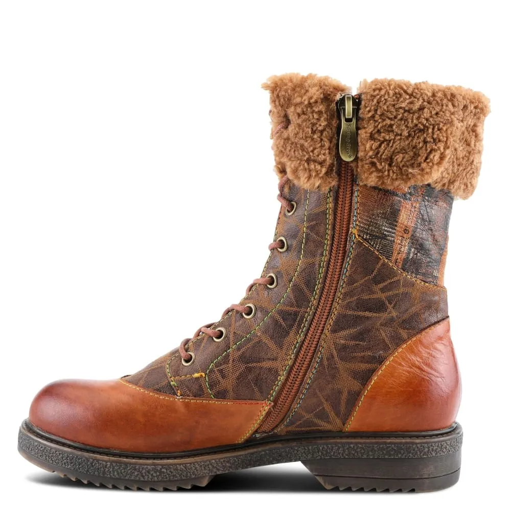 Spring Step Shoes L'Artiste Leather Mid Calf Boots