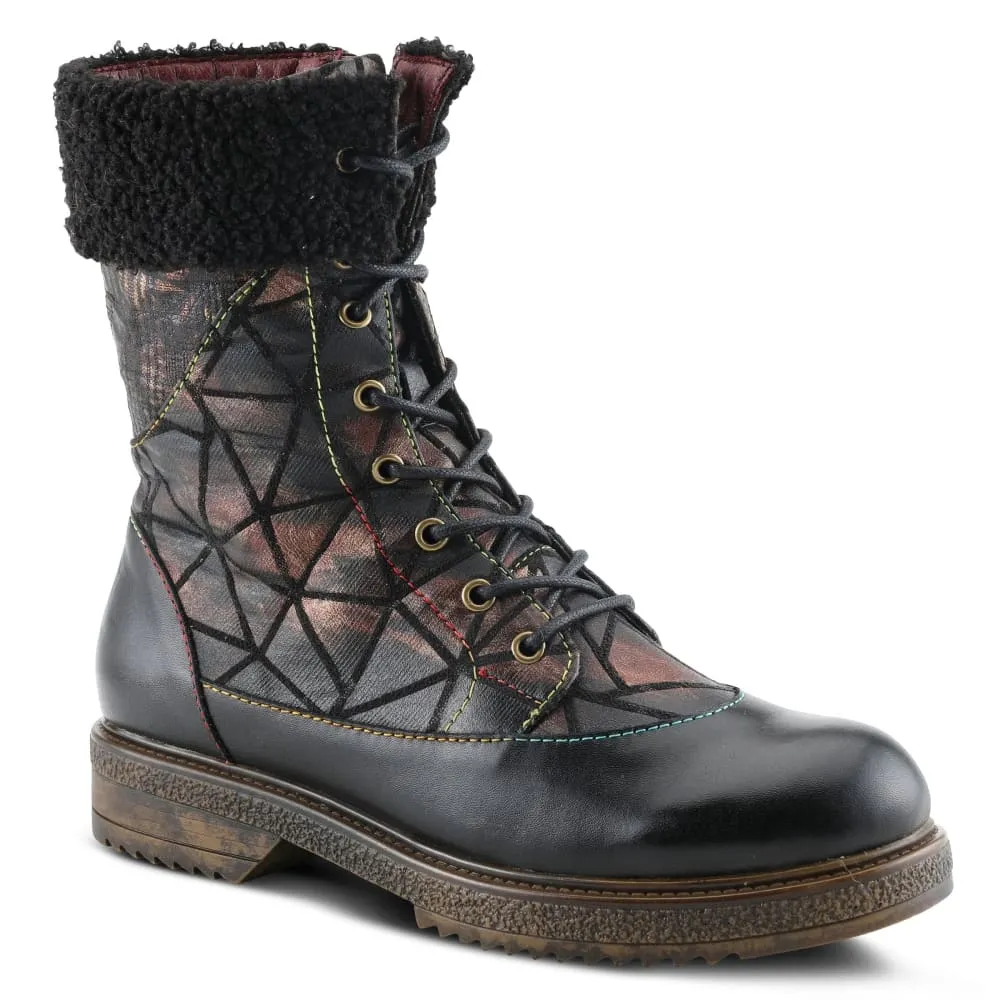 Spring Step Shoes L'Artiste Leather Mid Calf Boots