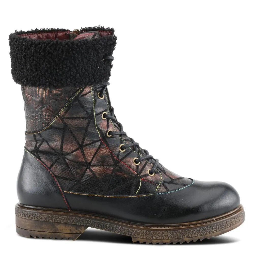 Spring Step Shoes L'Artiste Leather Mid Calf Boots