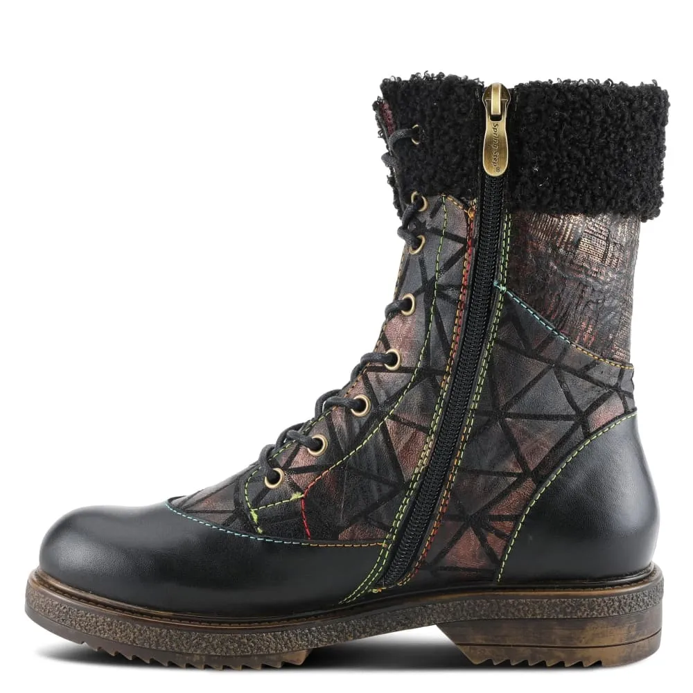 Spring Step Shoes L'Artiste Leather Mid Calf Boots