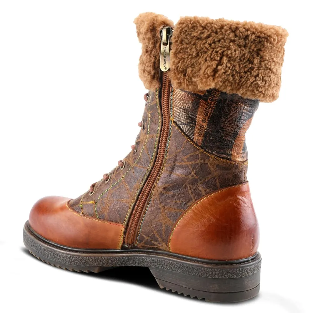 Spring Step Shoes L'Artiste Leather Mid Calf Boots