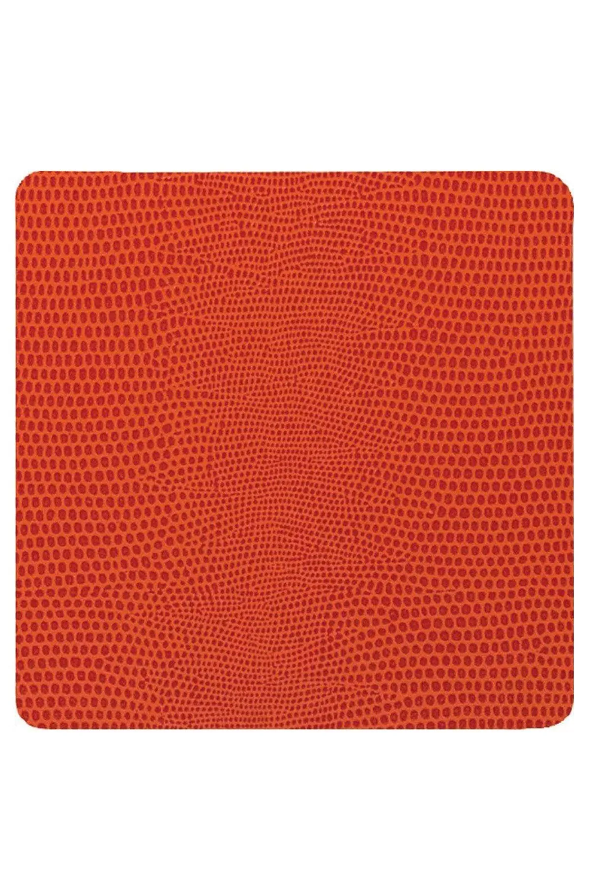 Square Lizard Coasters in Orange