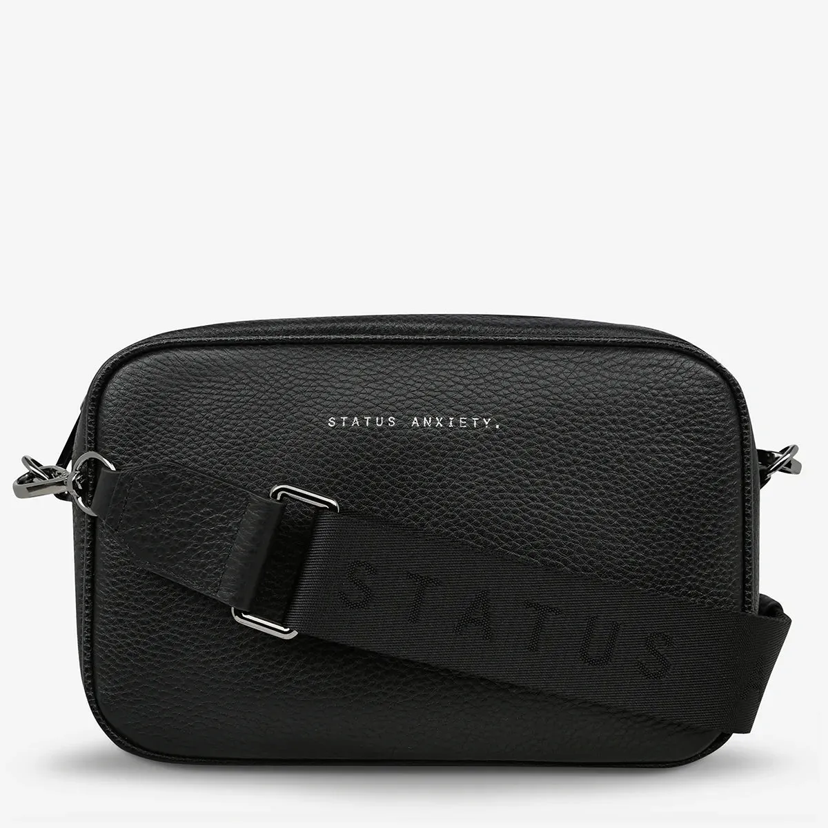Status Anxiety Plunder with Webbed Strap Black