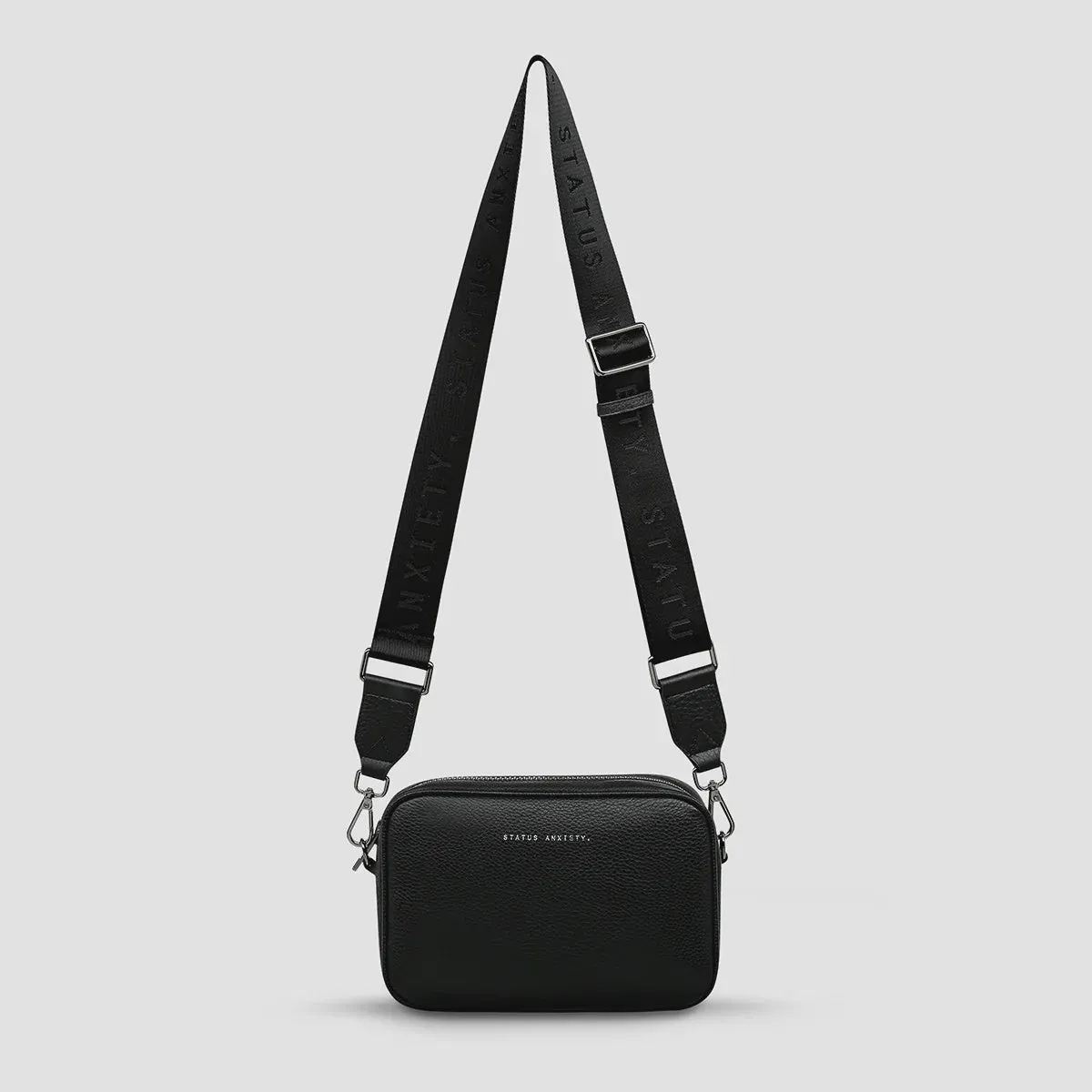 Status Anxiety Plunder with Webbed Strap Black