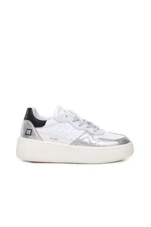Step Laminated White/Silver