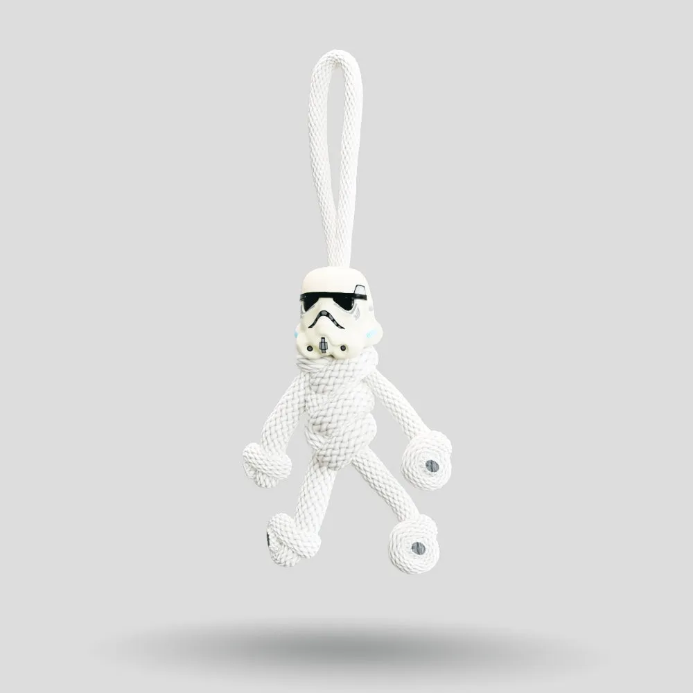 Stormtrooper Paracord Buddy Keychain