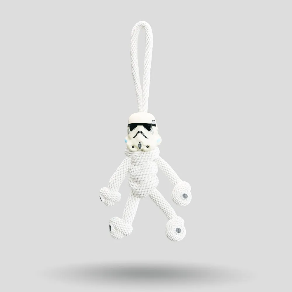 Stormtrooper Paracord Buddy Keychain