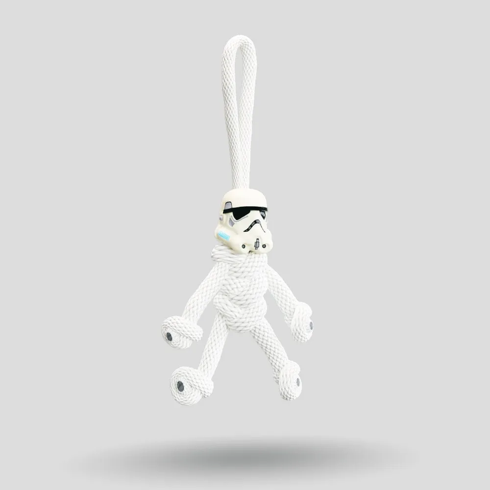 Stormtrooper Paracord Buddy Keychain