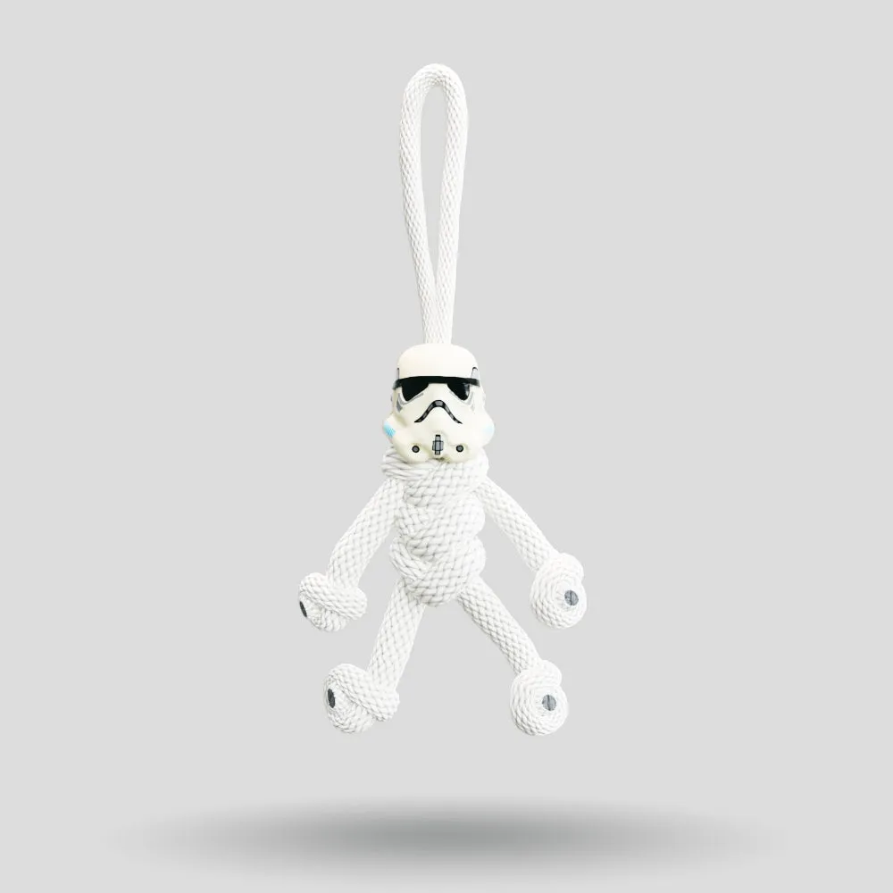 Stormtrooper Paracord Buddy Keychain