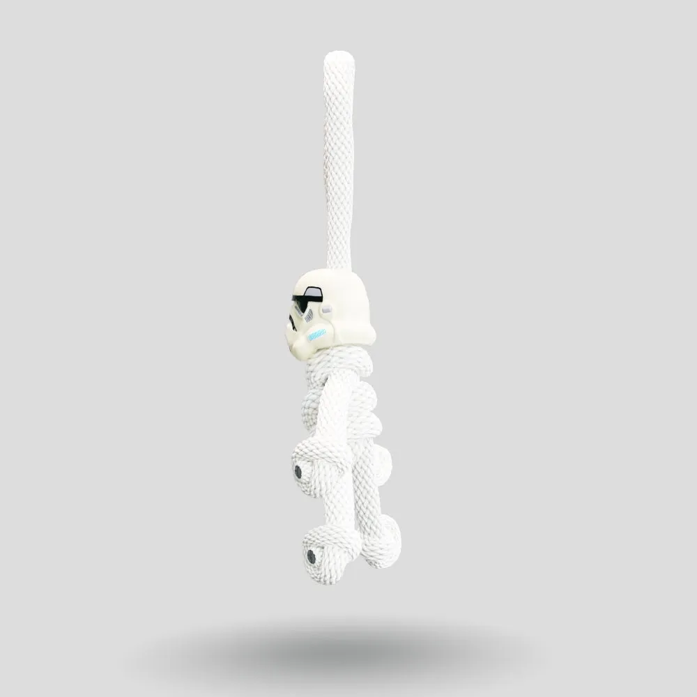 Stormtrooper Paracord Buddy Keychain