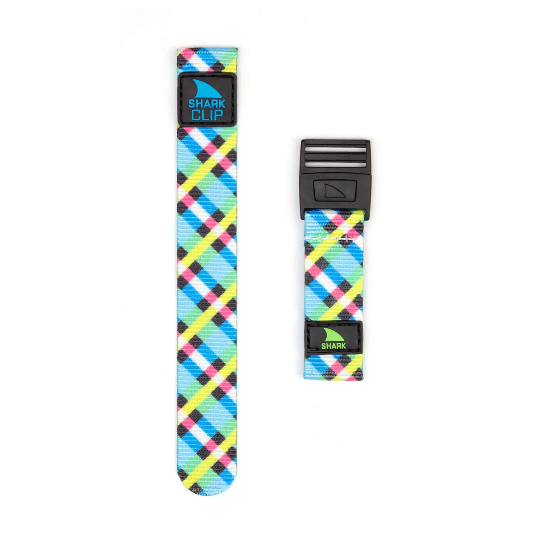 STRAP KIT - CLIP - NEON PLAID