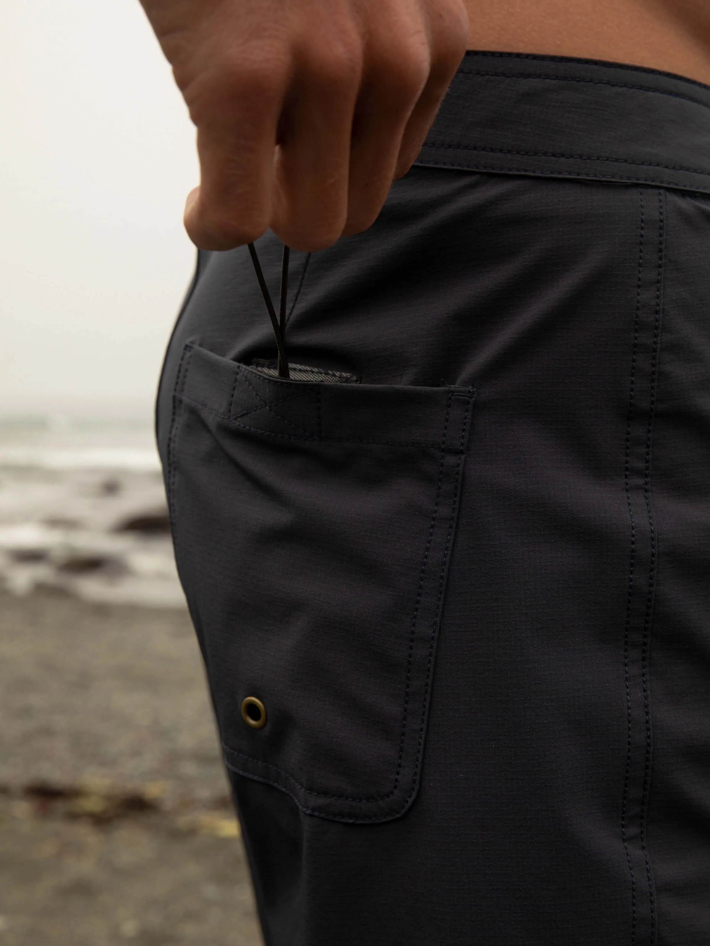 Stretch Notched Trunks