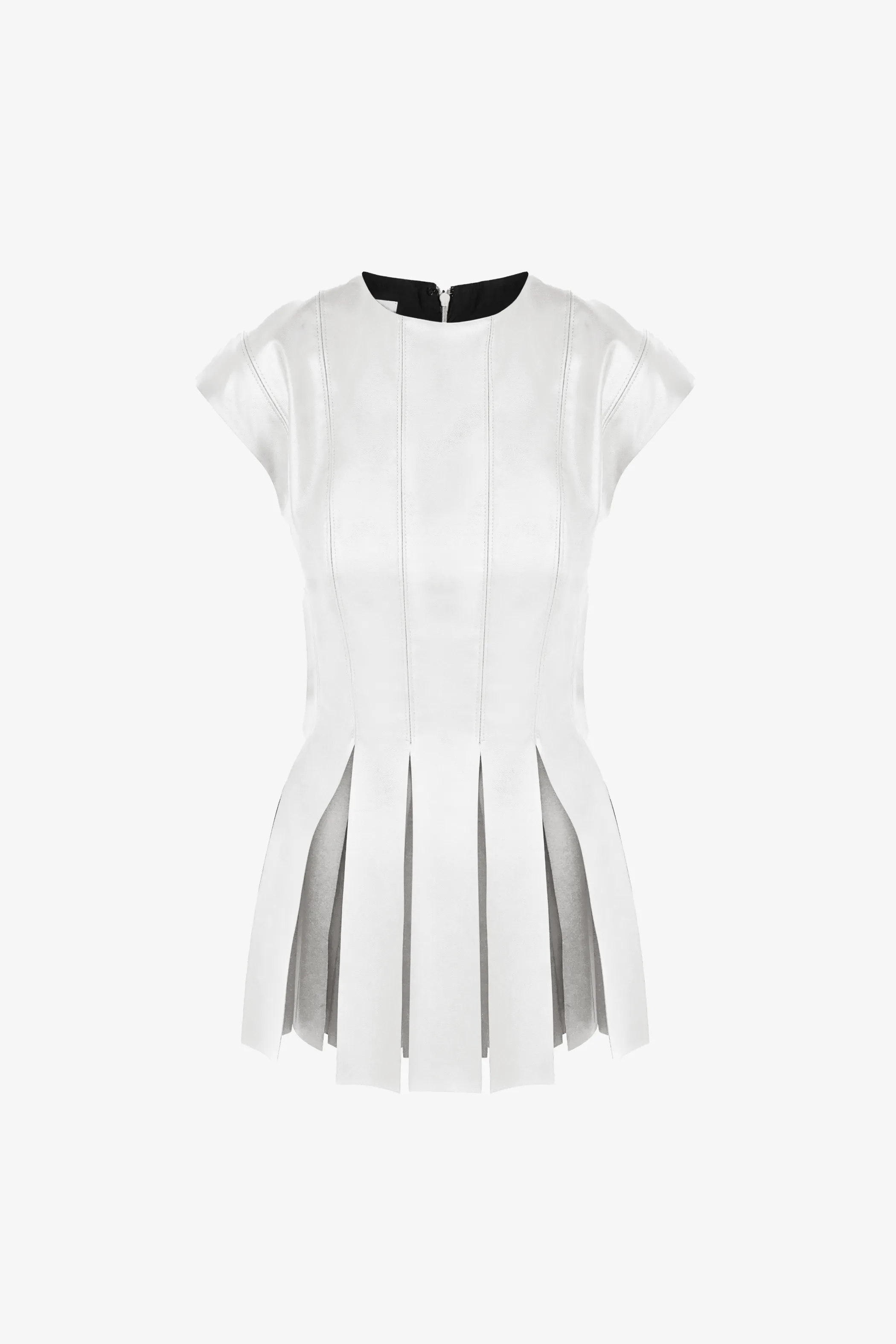Strip Top - Vegan Leather