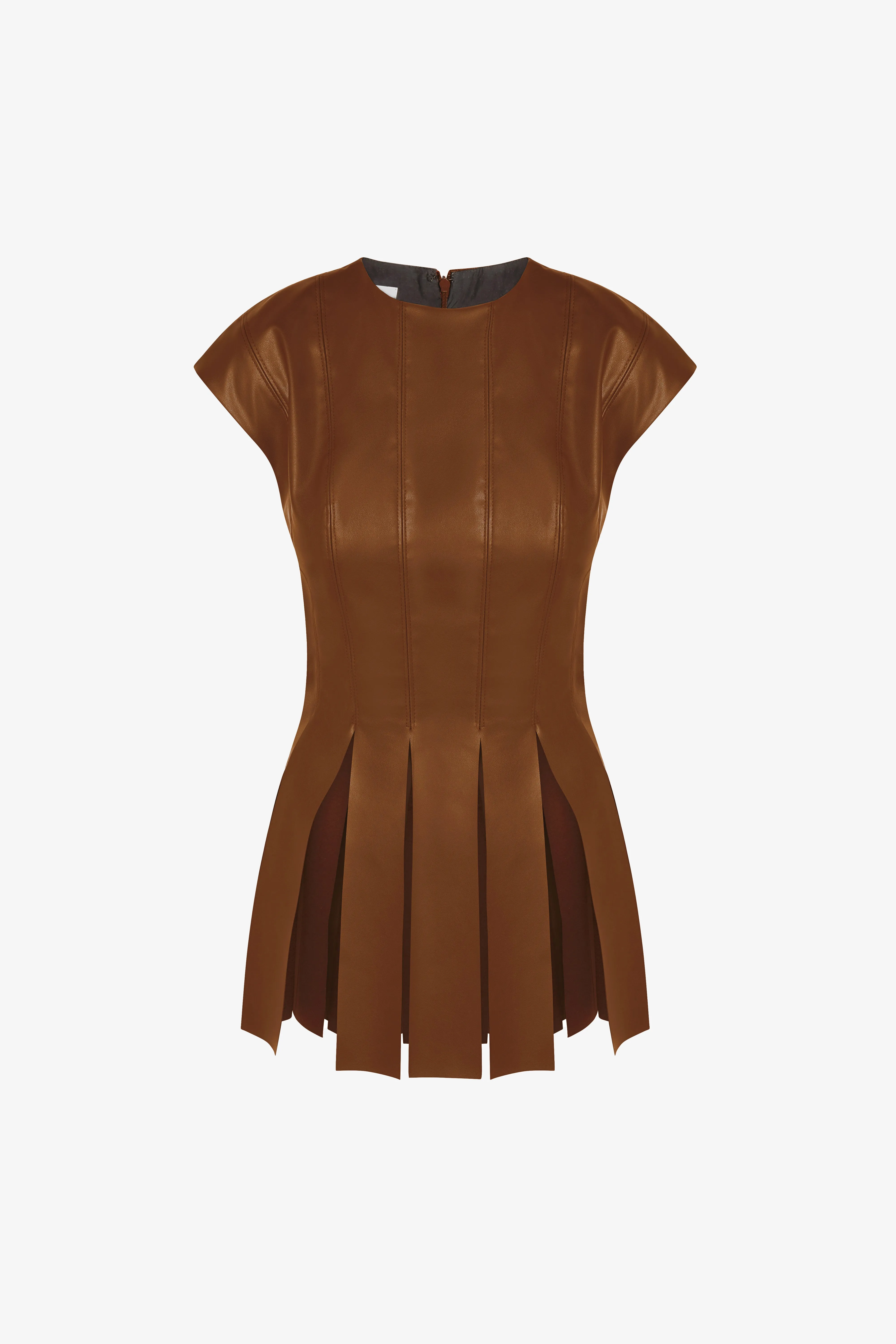 Strip Top - Vegan Leather